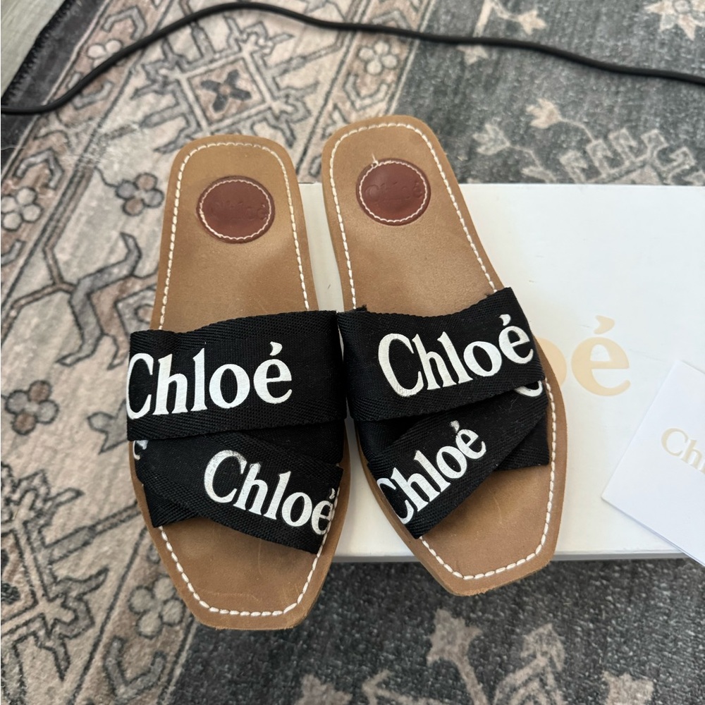 Chloe Woody Sandals